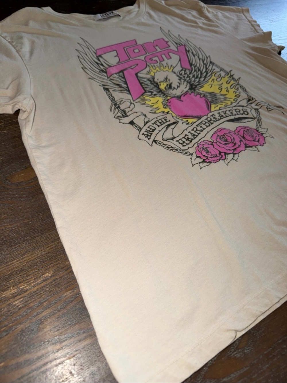 Letluv for Anthropologie Tom Petty and the Heartbreakers Graphic Tee size XL - Picture 4 of 7